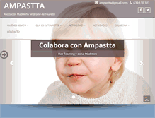 Tablet Screenshot of ampastta.com